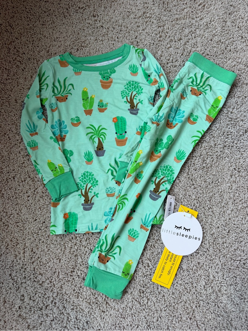 NWT little sleepies pajamas